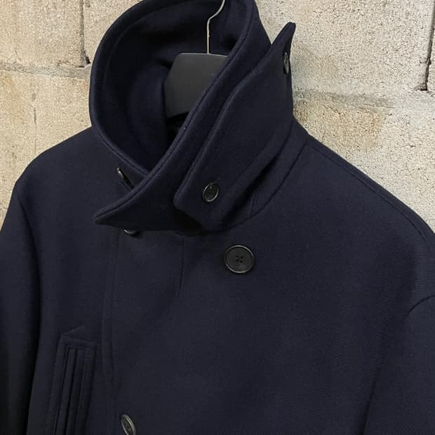 쿠어 캐시미어 블레드 피 코트 