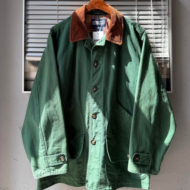 LANDS END 90s cornerstone 헤비 컨버스 워크자켓