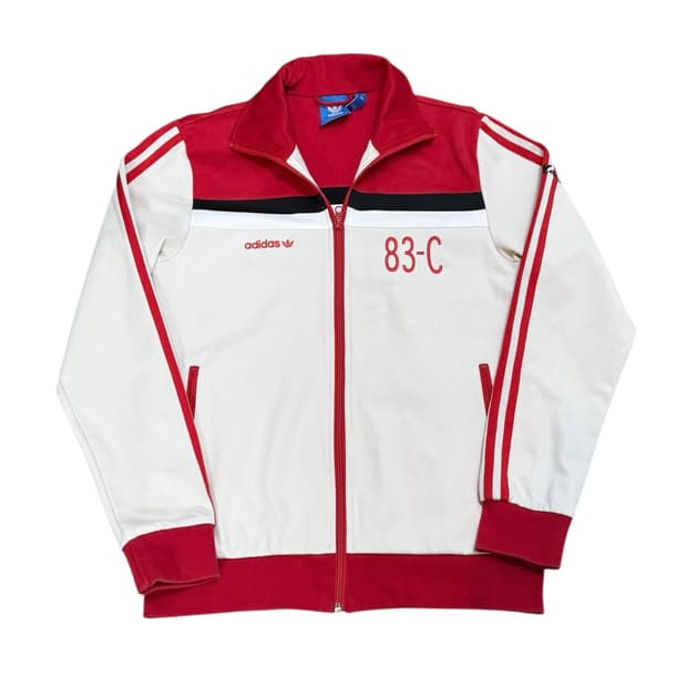 아디다스 베켄바우어 져지 크림 레드 