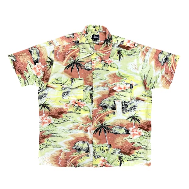 스투시 90s 하와이안 셔츠(M)