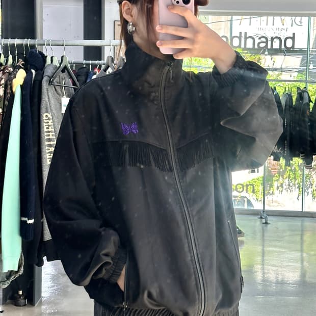 니들스 프린지 트랙자켓져지