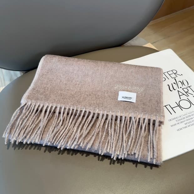 버버리 양면 머플러 램스울 100% 추동 단품
