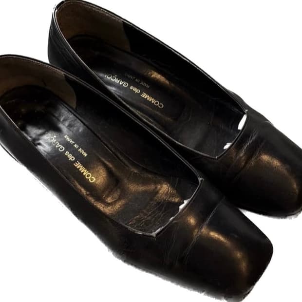 Comme des Garcons 빈티지 스퀘어 구두