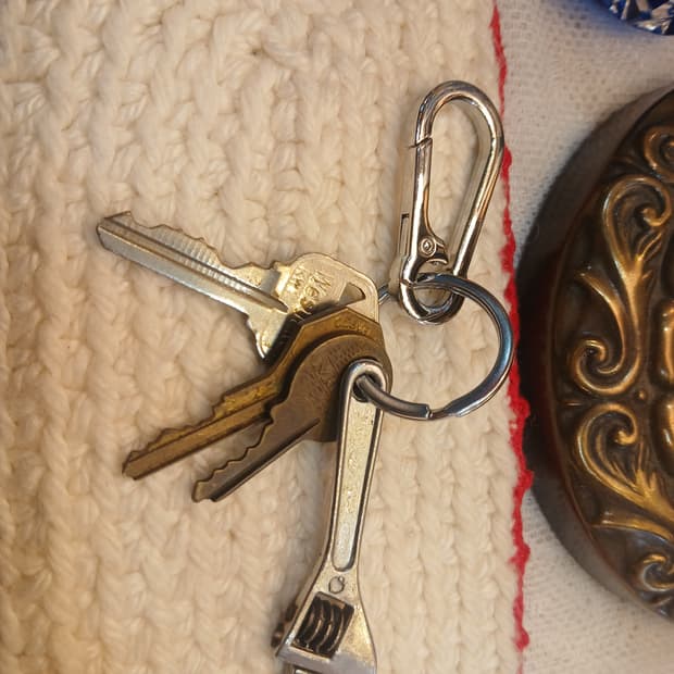 빈티지 미니 스패너 키링과 미국 빈티지 키 셋트
