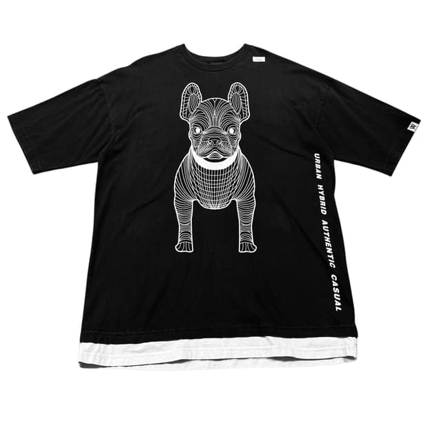 ✨ (바배) 라이프워크 빅로고 블랙 반팔티 