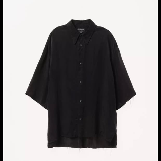 자라 윌리차바리아 루즈핏 오버사이즈 셔츠 