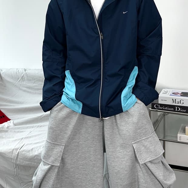 나이키 00s 올드스쿨 바람막이 XL