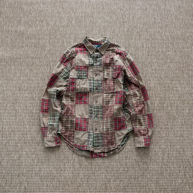  ▫️Polo Madras Check Shirt