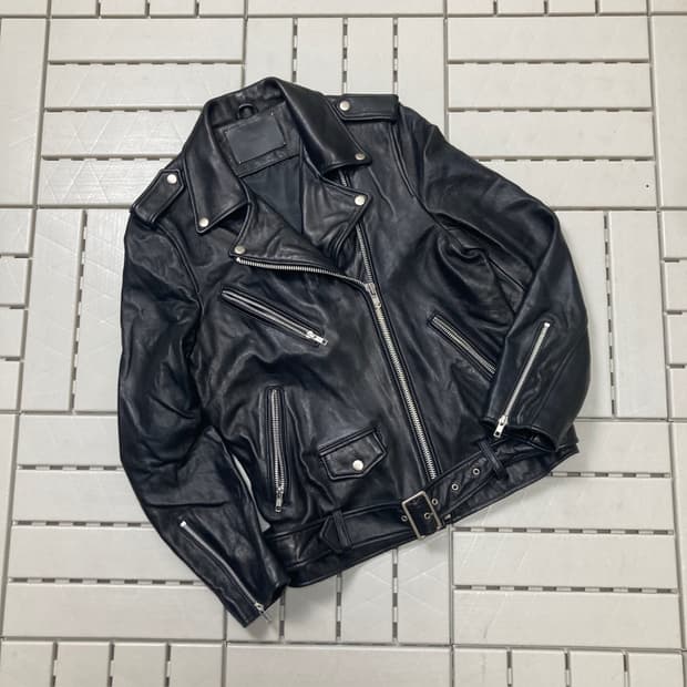 [L]비바스튜디오 리얼레더 자켓 0297