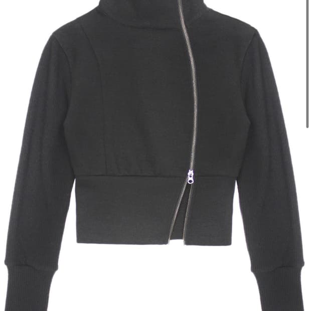 본네 Wool cropped jacket (Black) 