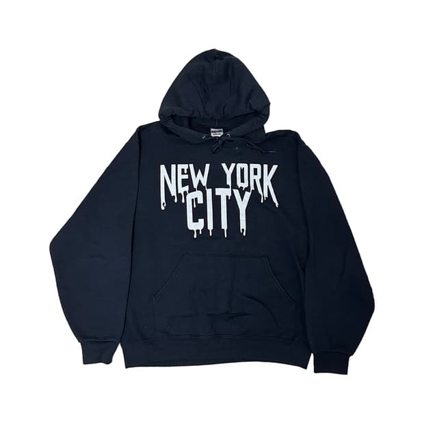 NEW YORK CITY graphic hoodie (M