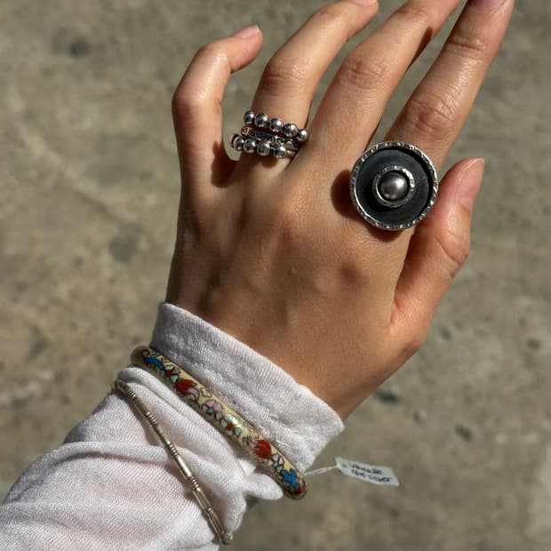 (Only 1)Chaos Circle Karensilver Ring