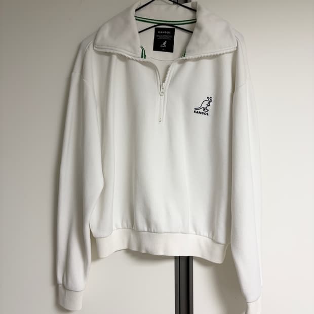 캉골 하프집업 맨투맨 스웨트셔츠