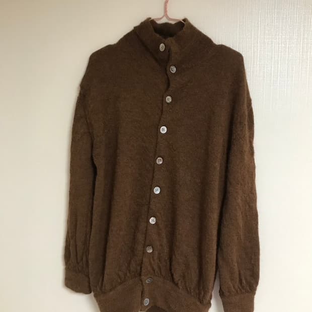 Suno kuwahara 터틀넥 가디건