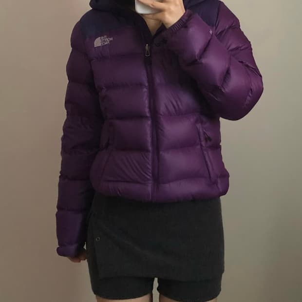 노스페이스 눕시700 구스다운 패딩