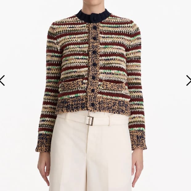 26ss 사카이 믹스가디건 새상품