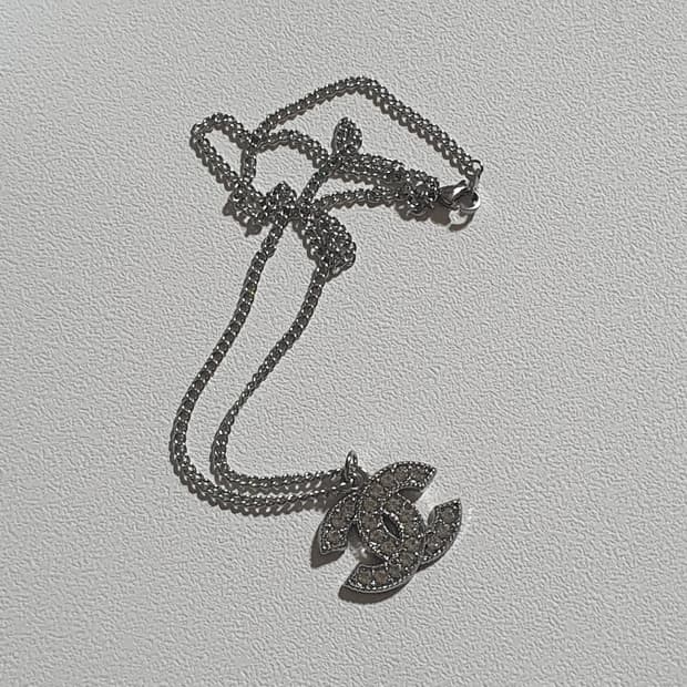  샤넬 정품 빈티지 업사이클링 목걸이 남자목걸이 남여공용