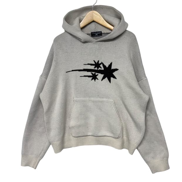 나이스고스트클럽 스타로고 니트후드