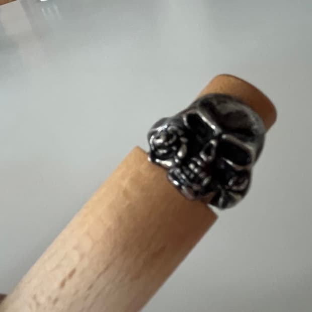 06SS 넘버나인 아카이브 스컬 해골 반지