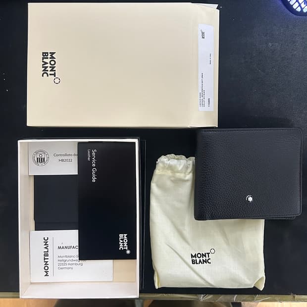 몽블랑 반지갑