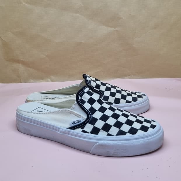 반스 체커보드 뮬 240