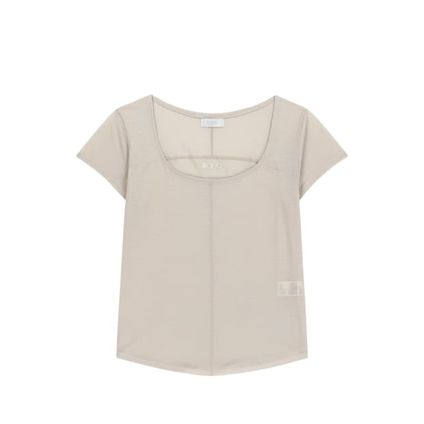 Ojos Flatseam Tee / Oatmeal