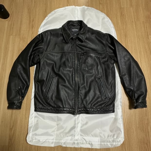 프리즘웍스 소가죽자켓 DESTROYED COWHIDE LEATHER