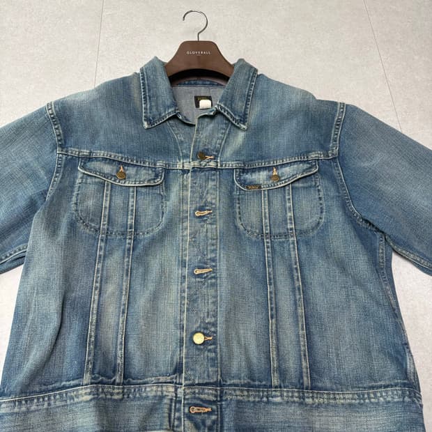 RRL lot271 릴랜드 연청 데님자켓 2xl