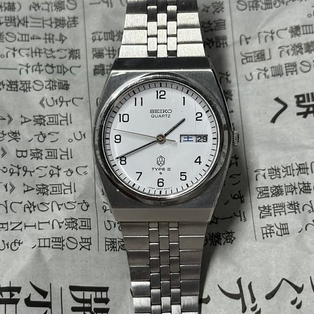 [1976년 초판] 세이코 타입2 0903-6000 희귀 다이얼