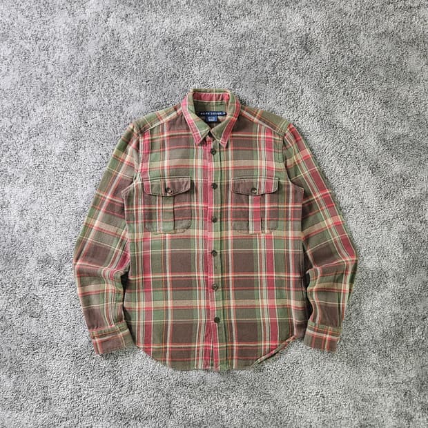 RALPH LAUREN 체크 긴팔 셔츠