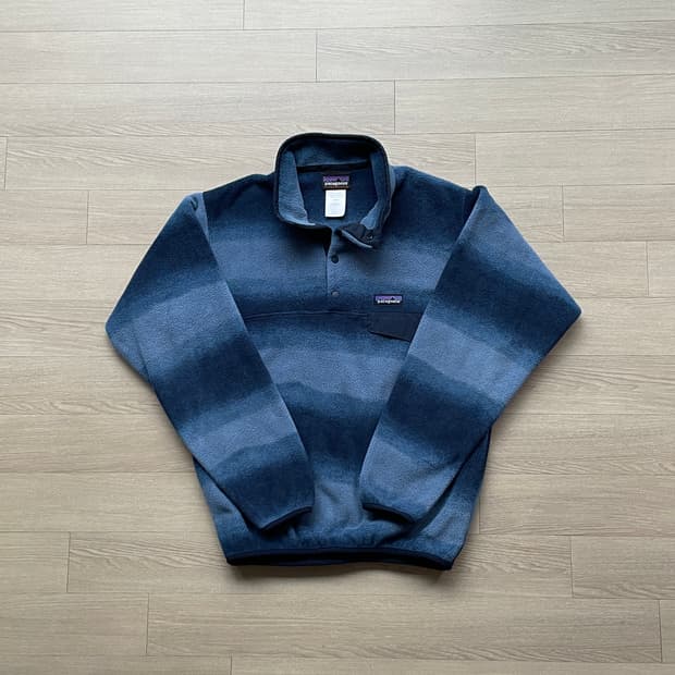 파타고니아 신칠라 블루 스트라이프 patagonia