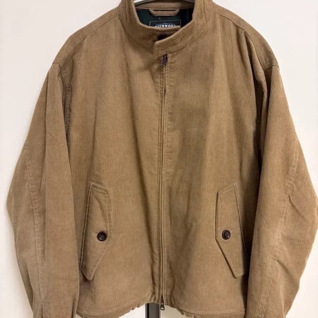 프리즘웍스 코듀로이 해링턴자켓 s(100-105)