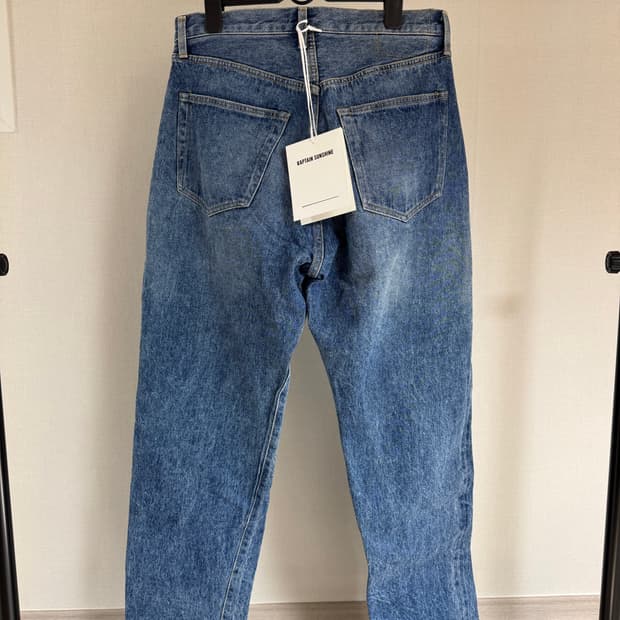 [새제품] 캡틴선샤인 5P 지퍼프론트 데님팬츠