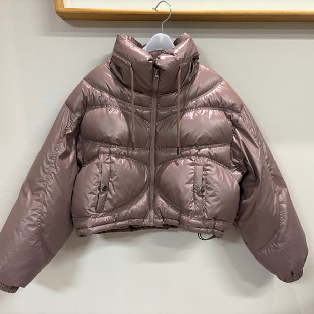 (W) Mischief Alien Down Jacket Rose Brow