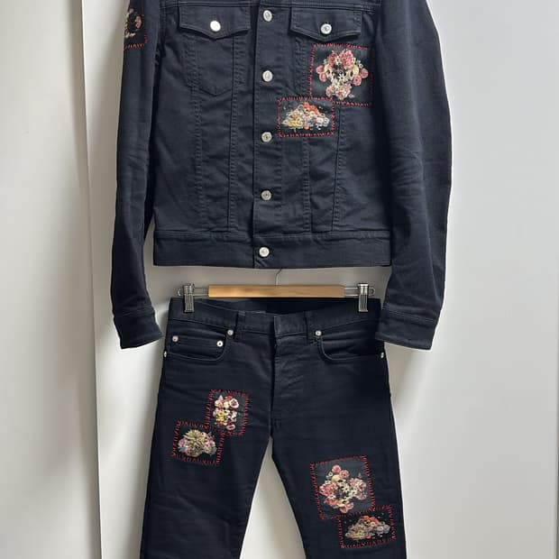 디올 옴므 토루카메이 패치 셋업