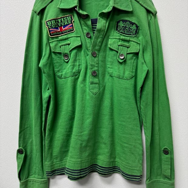 ASK 유니언잭 레이어드 탑