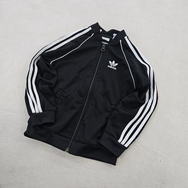 [100(3-4Y)] 아디다스 키즈 SST 트랙탑 집업 0114YH1