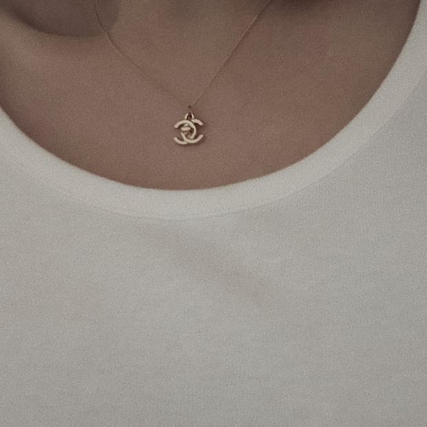 샤넬 925 턴락 CC목걸이 빈티지 업사이클링 