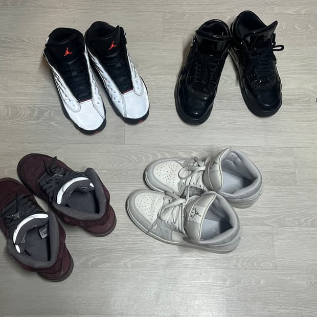 조던13 리플렉티브, 조던4 다스베이더 250