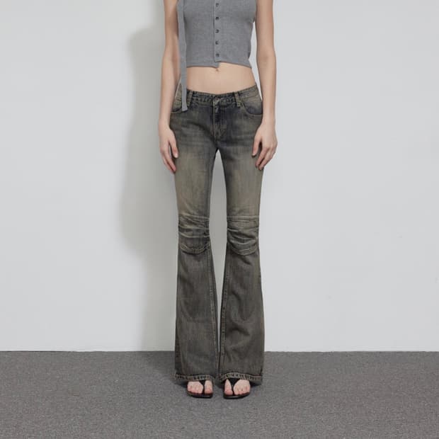 KNEE POINT VINTAGE BOOTCUT
