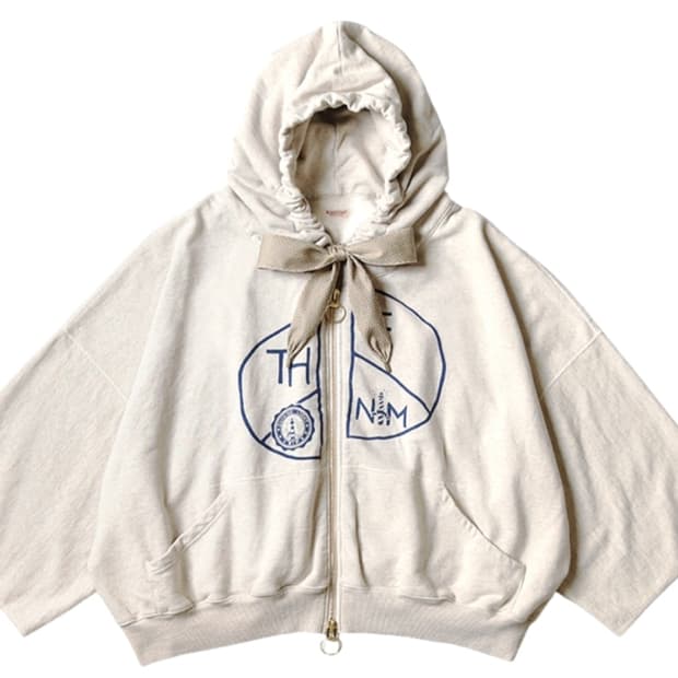 캐피탈 탑 플리스 데블 후드 블루종 TH.DD 피스 PT 키나리