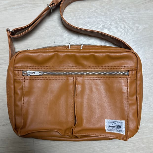 PORTER 요시다 포터 프리스타일 숄더백 L 카멜 베이지