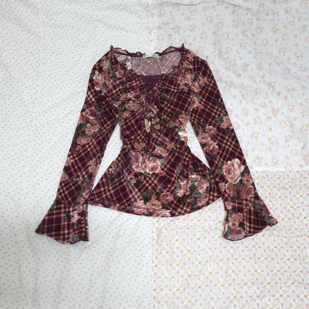 빈티지 로사체리 오리엔탈 페어리 L'est rose 로걀탑 플로럴