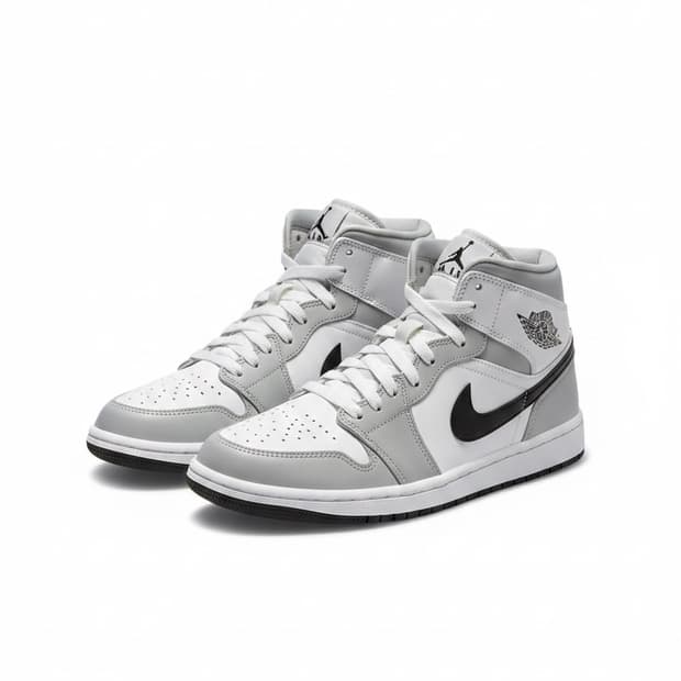나이키 조던1 미드 그레이 포그