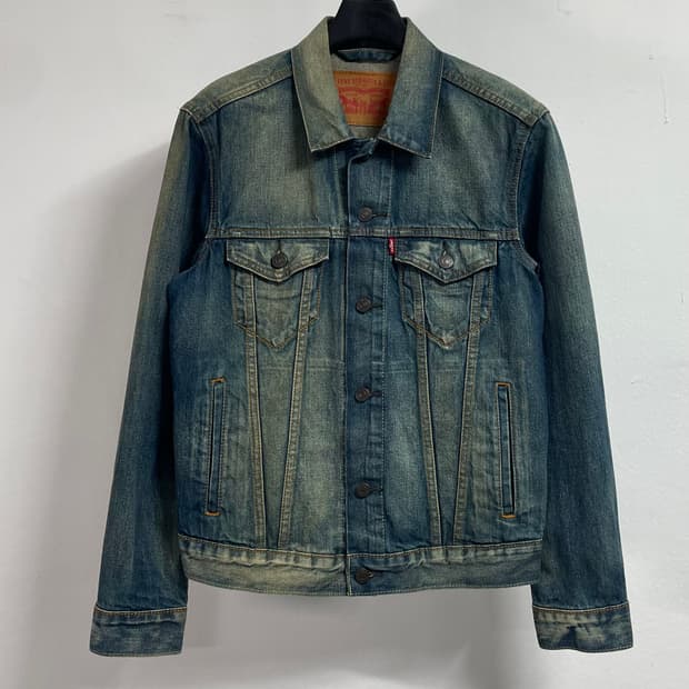 리바이스 3세대 워시드 청자켓 (on.90)