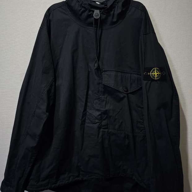 [S급] 정품 스톤아일랜드 수피마 코튼 아노락 후드 100 / L