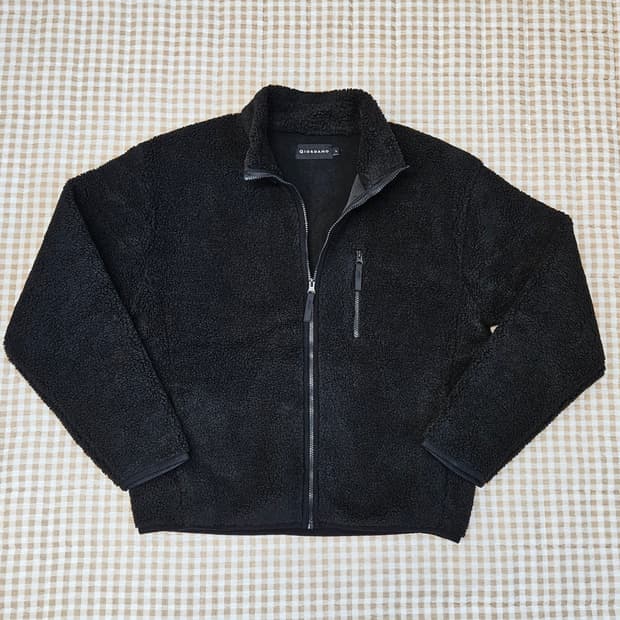 지오다노 플리츠 오버핏 집업자켓 남자100~105