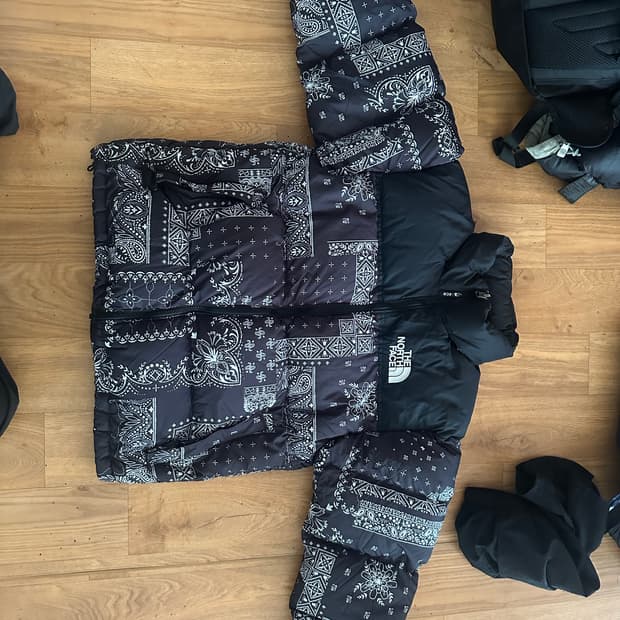 노스페이스 반다나 눕시 블랙