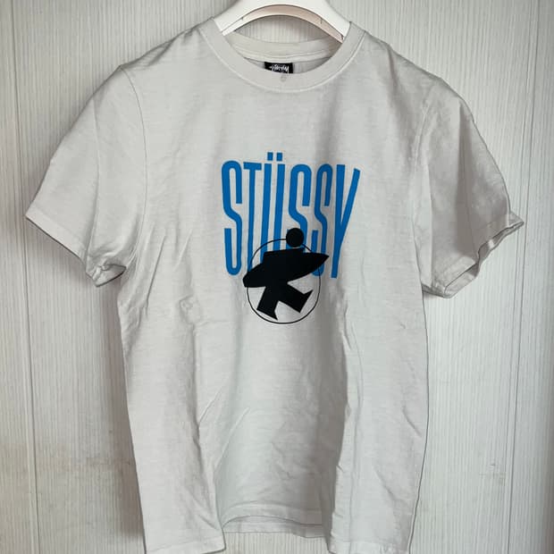 (S) 스투시 서프맨 티셔츠