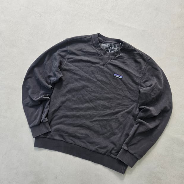M 파타고니아 코튼 크루넥 스웨트 셔츠 0406Y